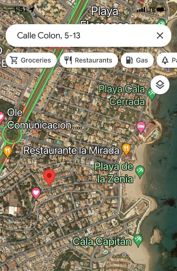 Orihuela Costa 2-Bedroom 1-Bath Renovated Vacation Rental On La Zenia Beach Exteriör bild
